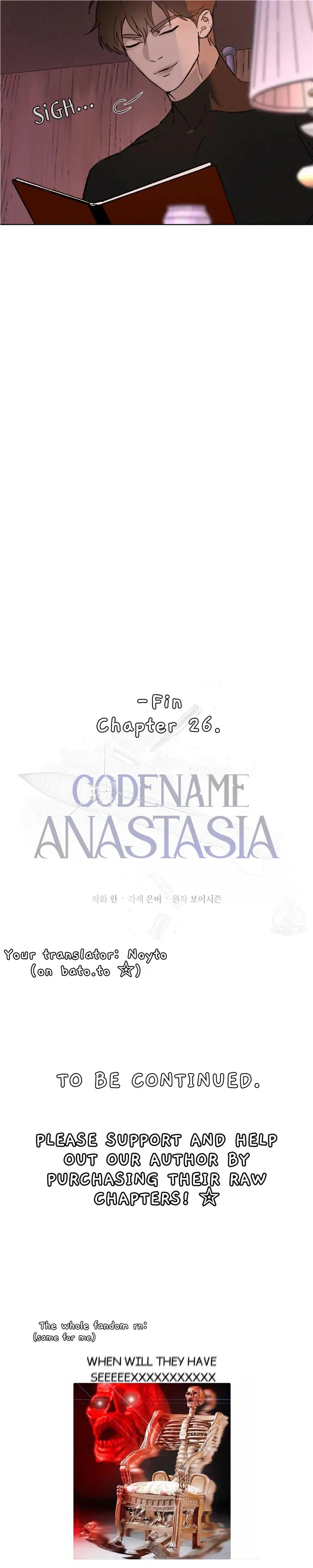 Codename Anastasia    Chapter 26 page 26 - 