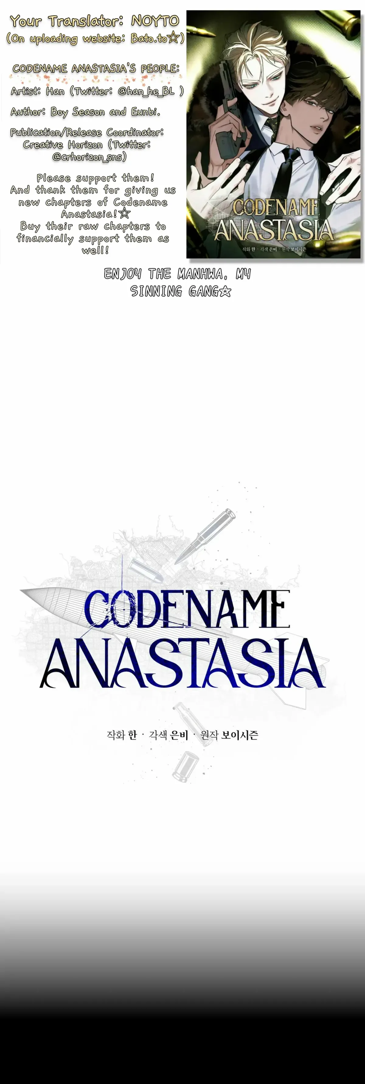 Codename Anastasia    Chapter 29 page 1 - 