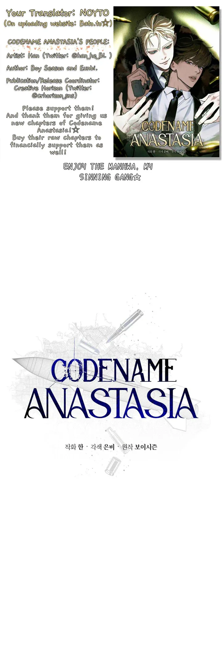 Codename Anastasia    Chapter 30 page 1 - 
