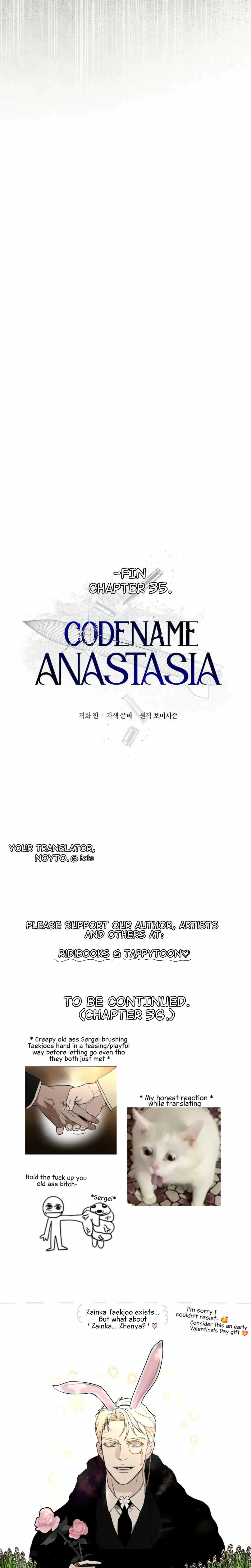 Codename Anastasia    Chapter 35 page 26 - 