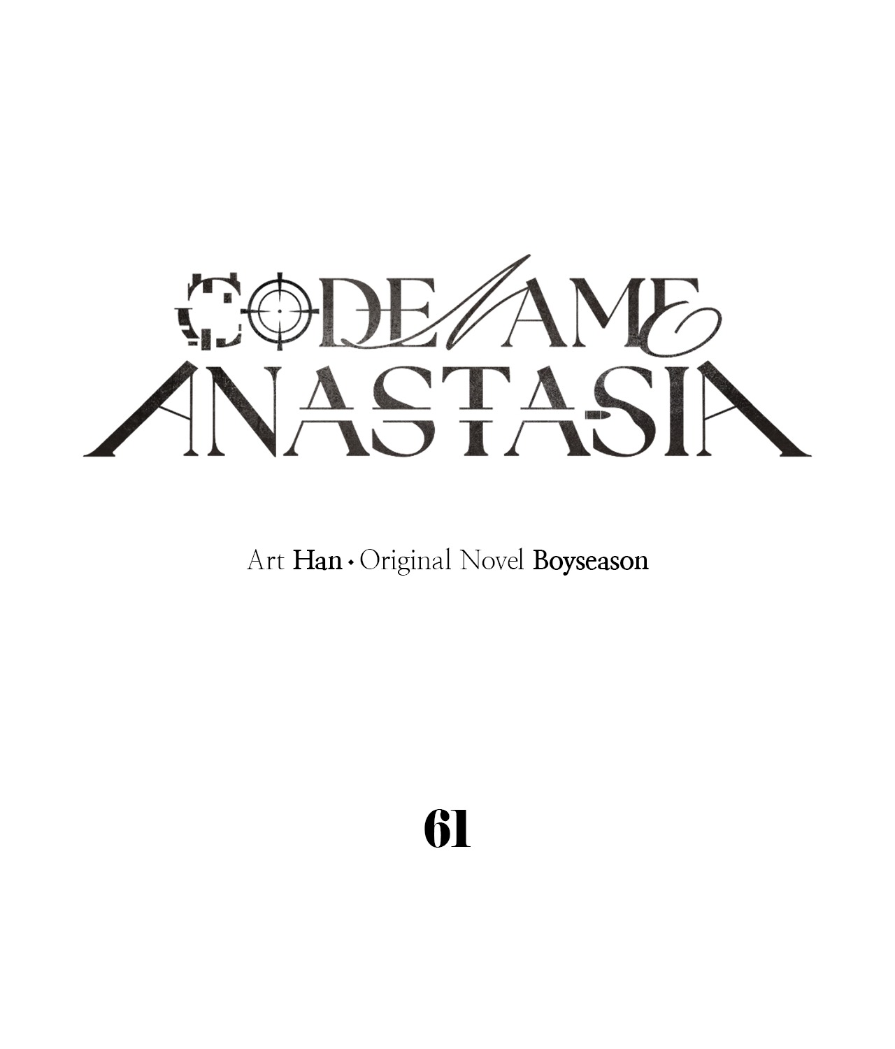 Codename Anastasia    Chapter 61 page 1 - 