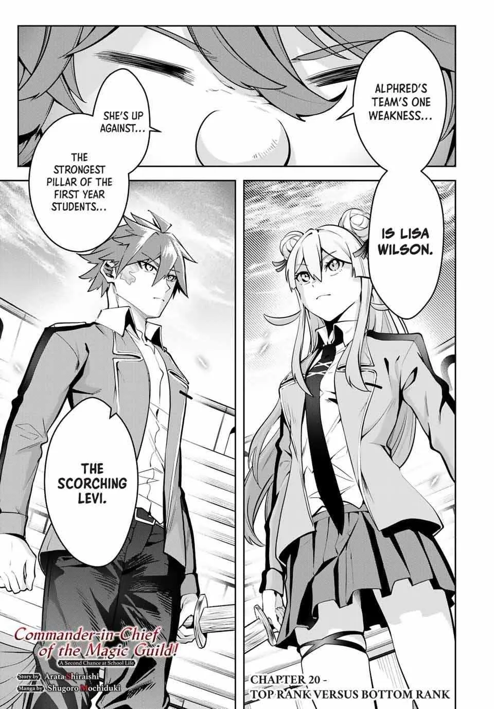 Commander-in-Chief of the Magic Guild!: A Second Chance at School Life Chapter 20 page 1 - 