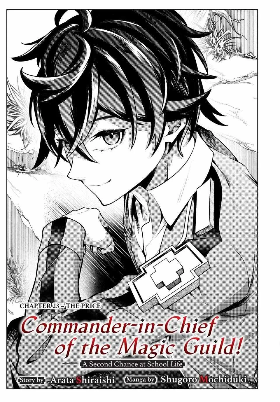 Commander-in-Chief of the Magic Guild!: A Second Chance at School Life Chapter 23 page 1 - 