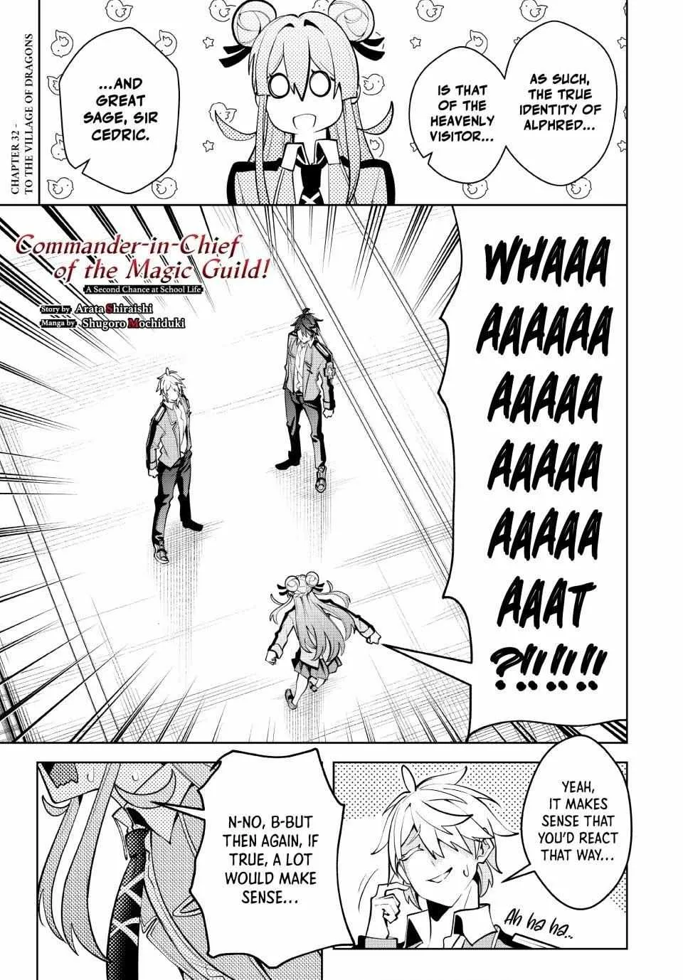 Commander-in-Chief of the Magic Guild!: A Second Chance at School Life Chapter 32 page 1 - 