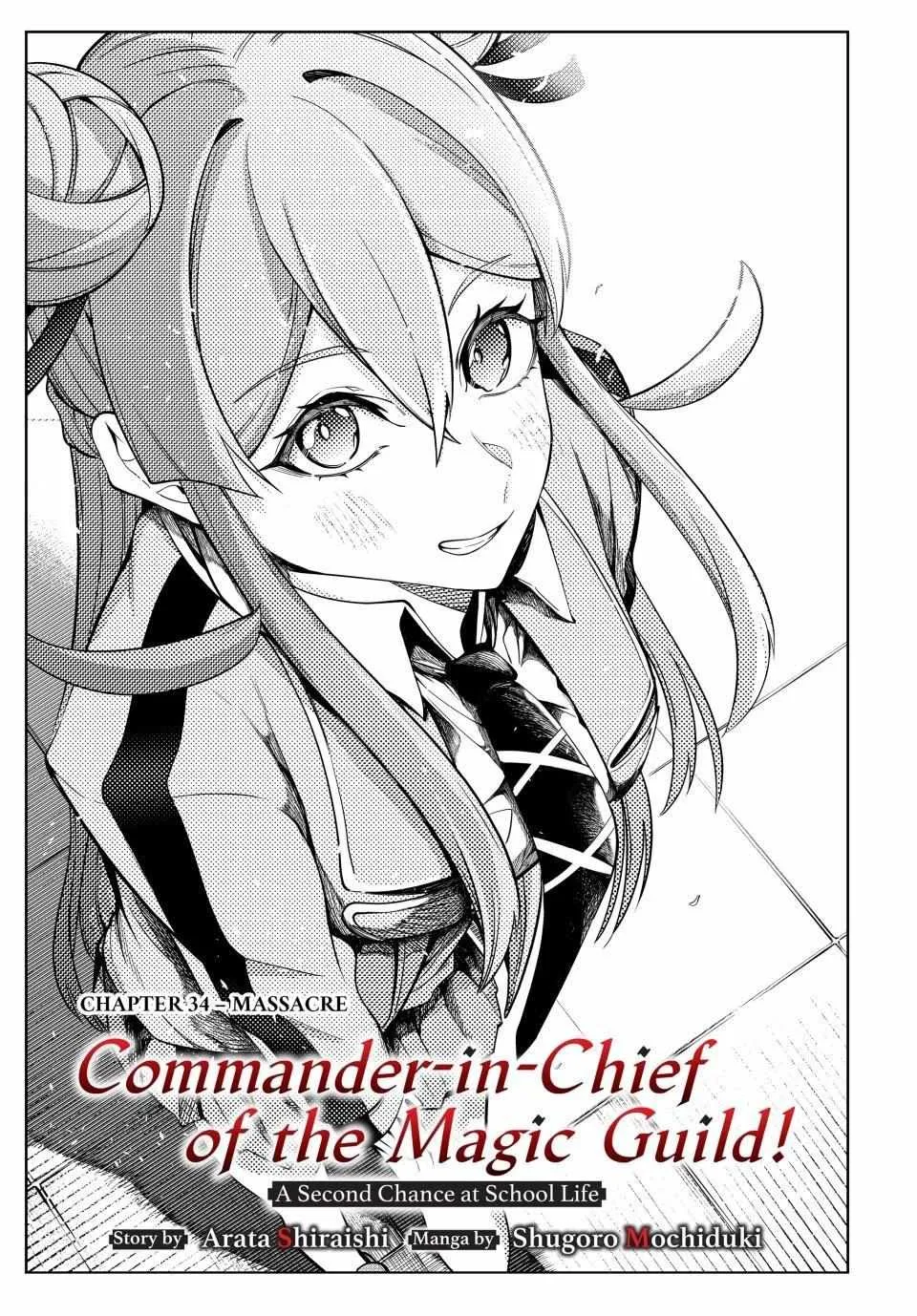 Commander-in-Chief of the Magic Guild!: A Second Chance at School Life Chapter 34 page 1 - 
