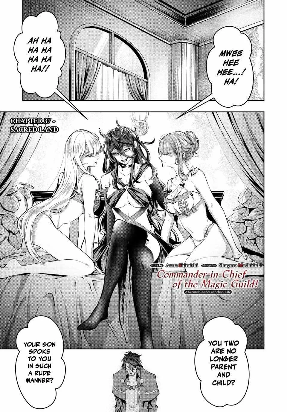 Commander-in-Chief of the Magic Guild!: A Second Chance at School Life Chapter 37 page 1 - 