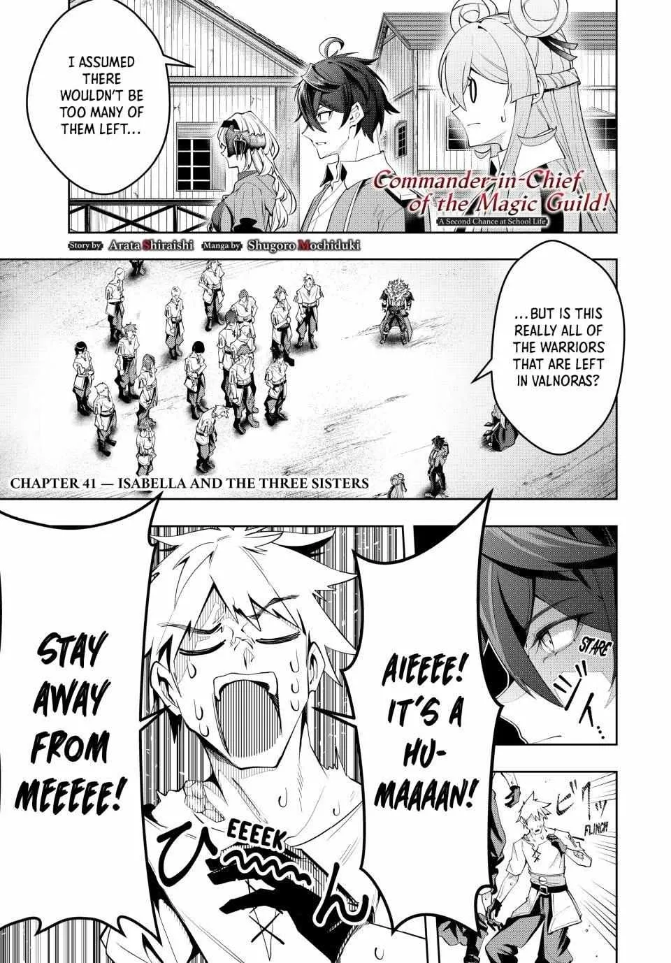 Commander-in-Chief of the Magic Guild!: A Second Chance at School Life Chapter 41 page 2 - 
