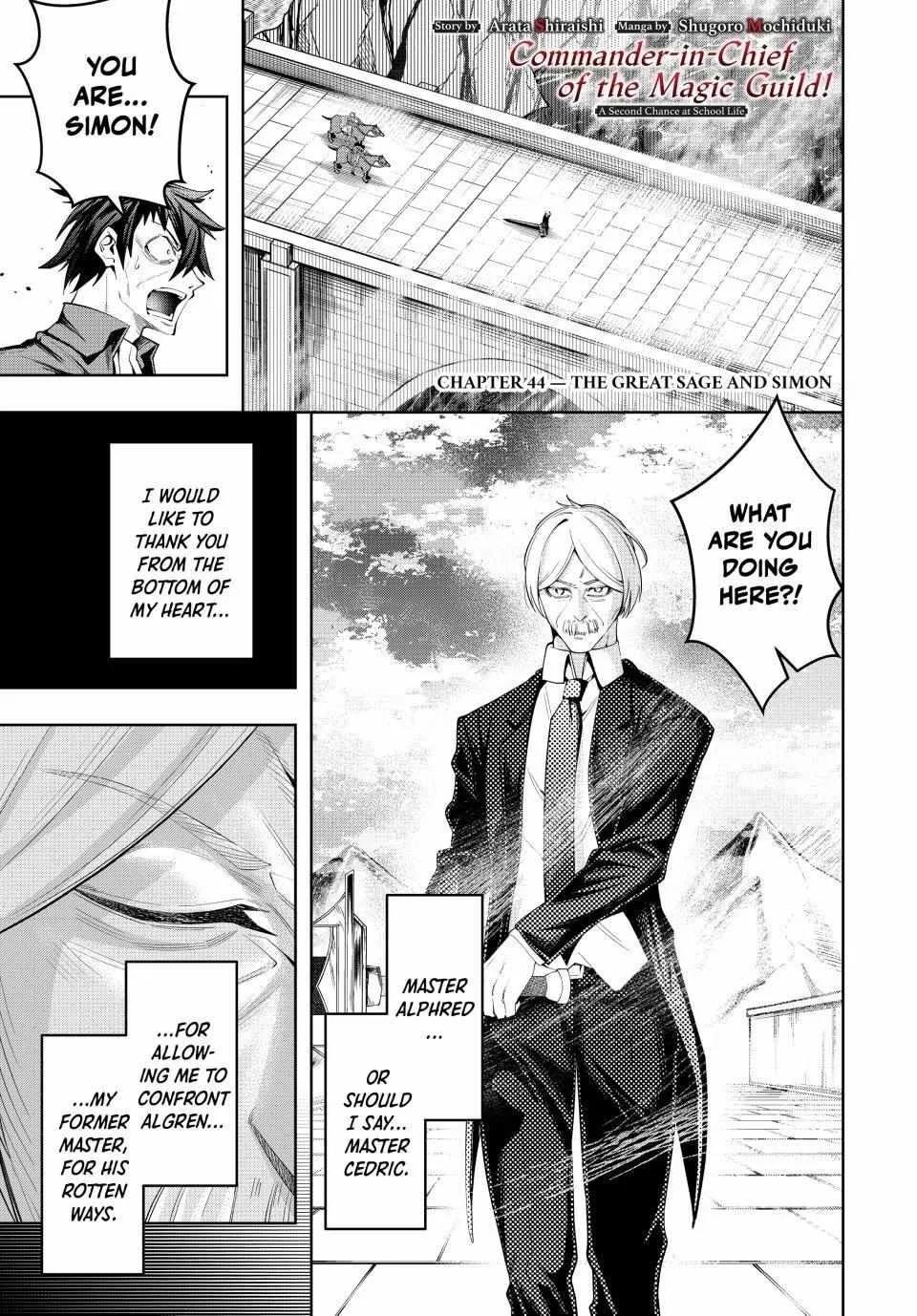 Commander-in-Chief of the Magic Guild!: A Second Chance at School Life Chapter 44 page 2 - 