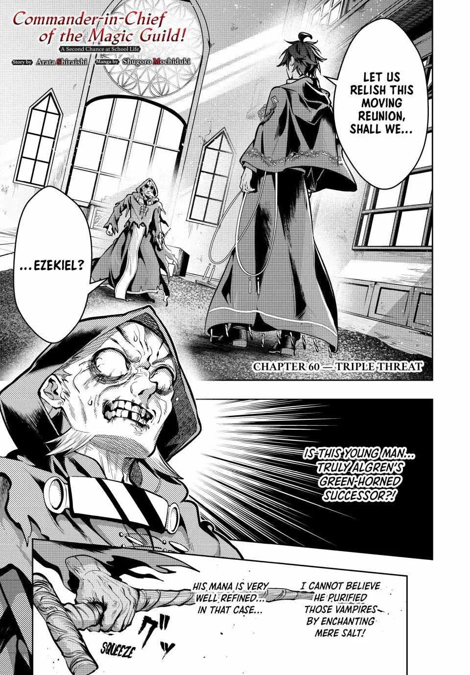 Commander-in-Chief of the Magic Guild!: A Second Chance at School Life Chapter 60 page 1 - 