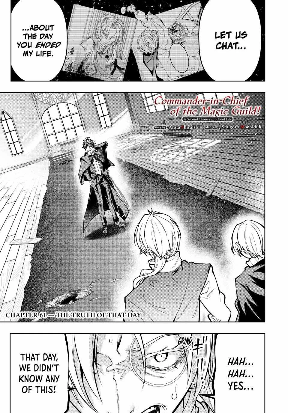 Commander-in-Chief of the Magic Guild!: A Second Chance at School Life Chapter 61 page 2 - 