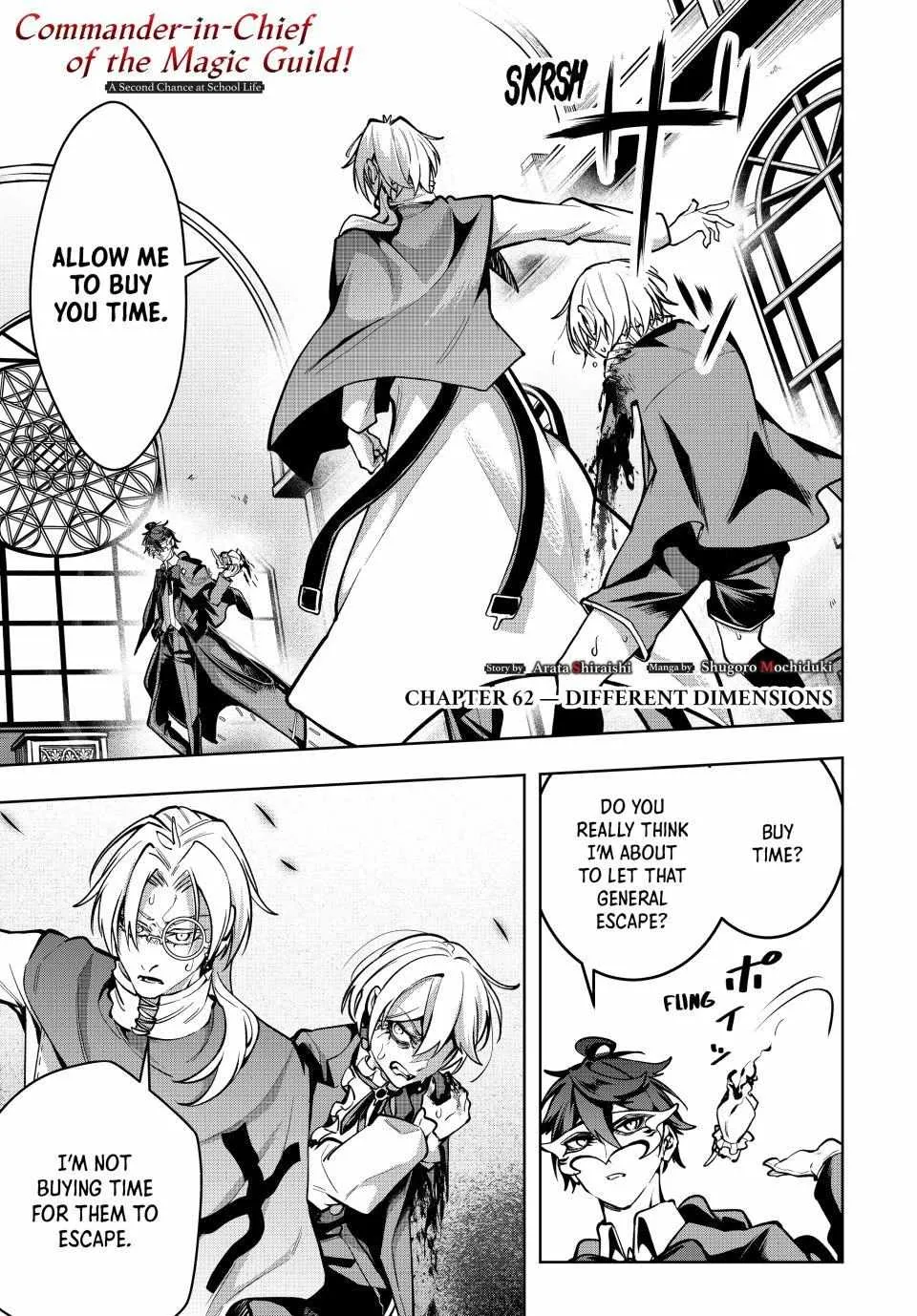 Commander-in-Chief of the Magic Guild!: A Second Chance at School Life Chapter 62 page 1 - 
