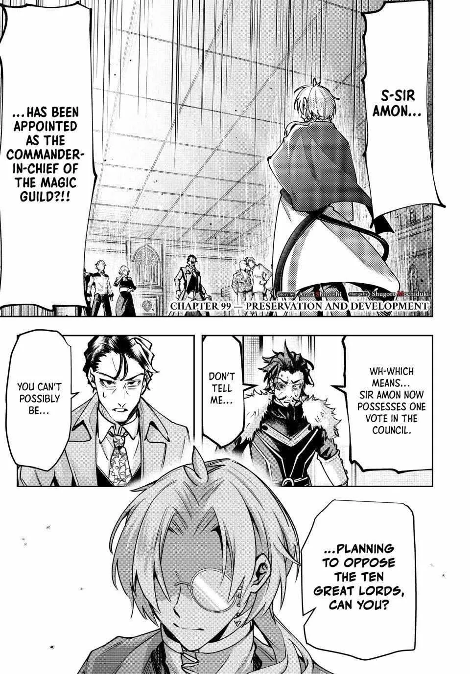 Commander-in-Chief of the Magic Guild!: A Second Chance at School Life Chapter 99 page 1 - 