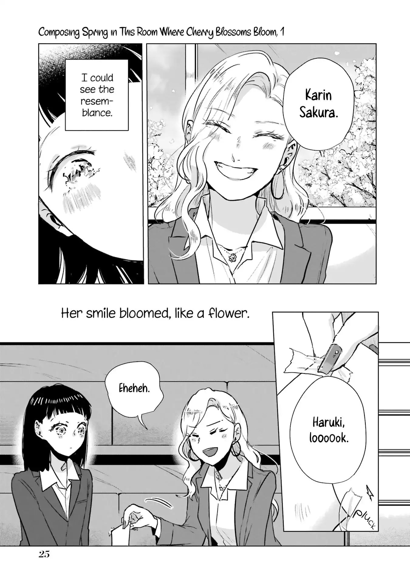 Composing Spring in This Room Where Cherry Blossoms Bloom Chapter 1 page 27 - 