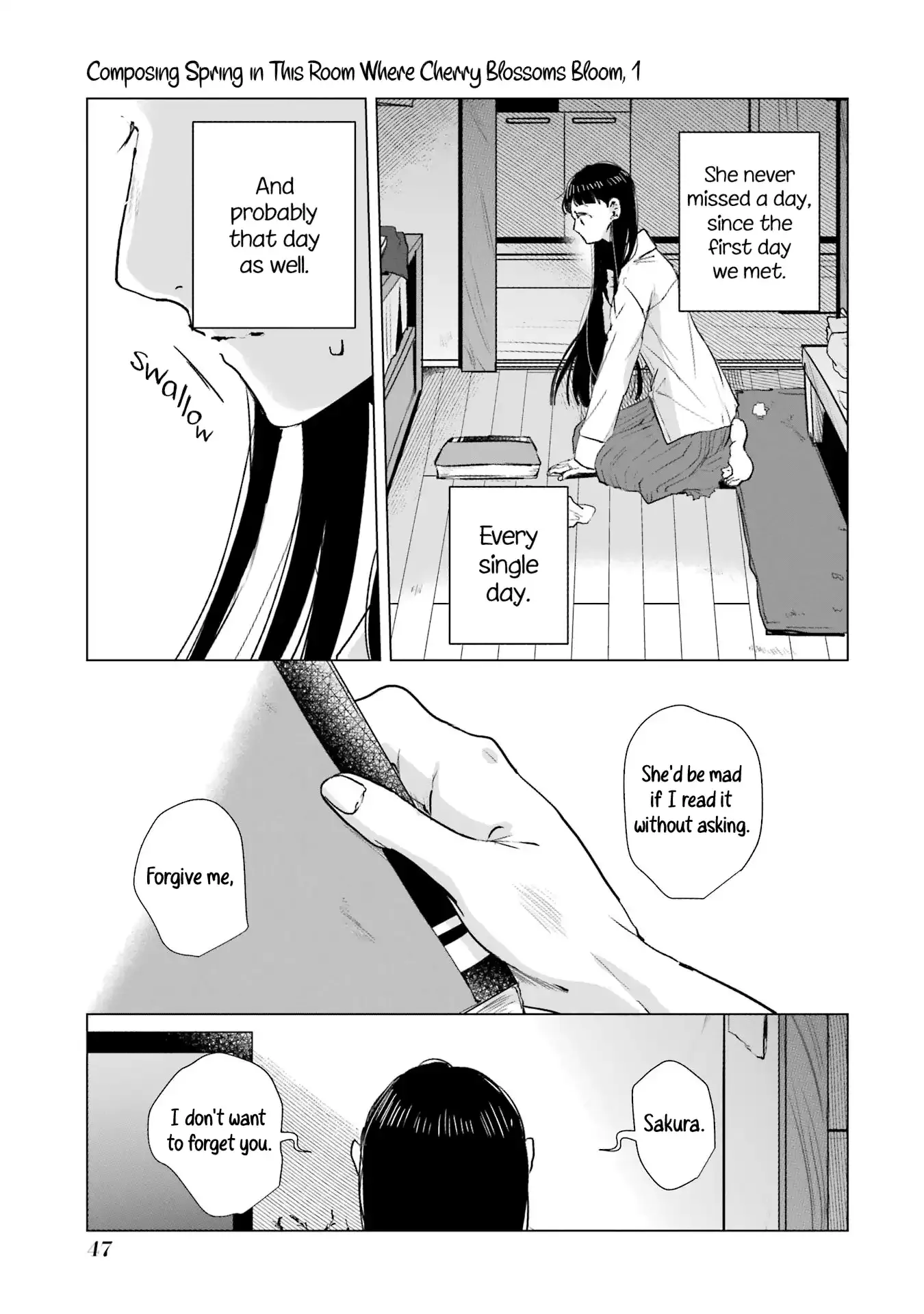 Composing Spring in This Room Where Cherry Blossoms Bloom Chapter 1 page 49 - 