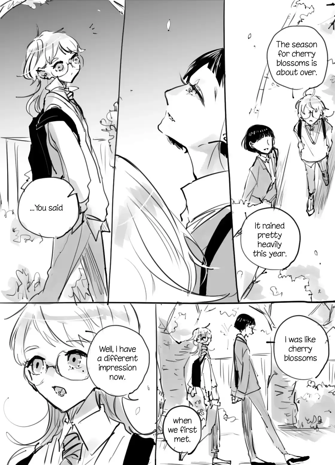 Composing Spring in This Room Where Cherry Blossoms Bloom Chapter 15.5 page 15 - 