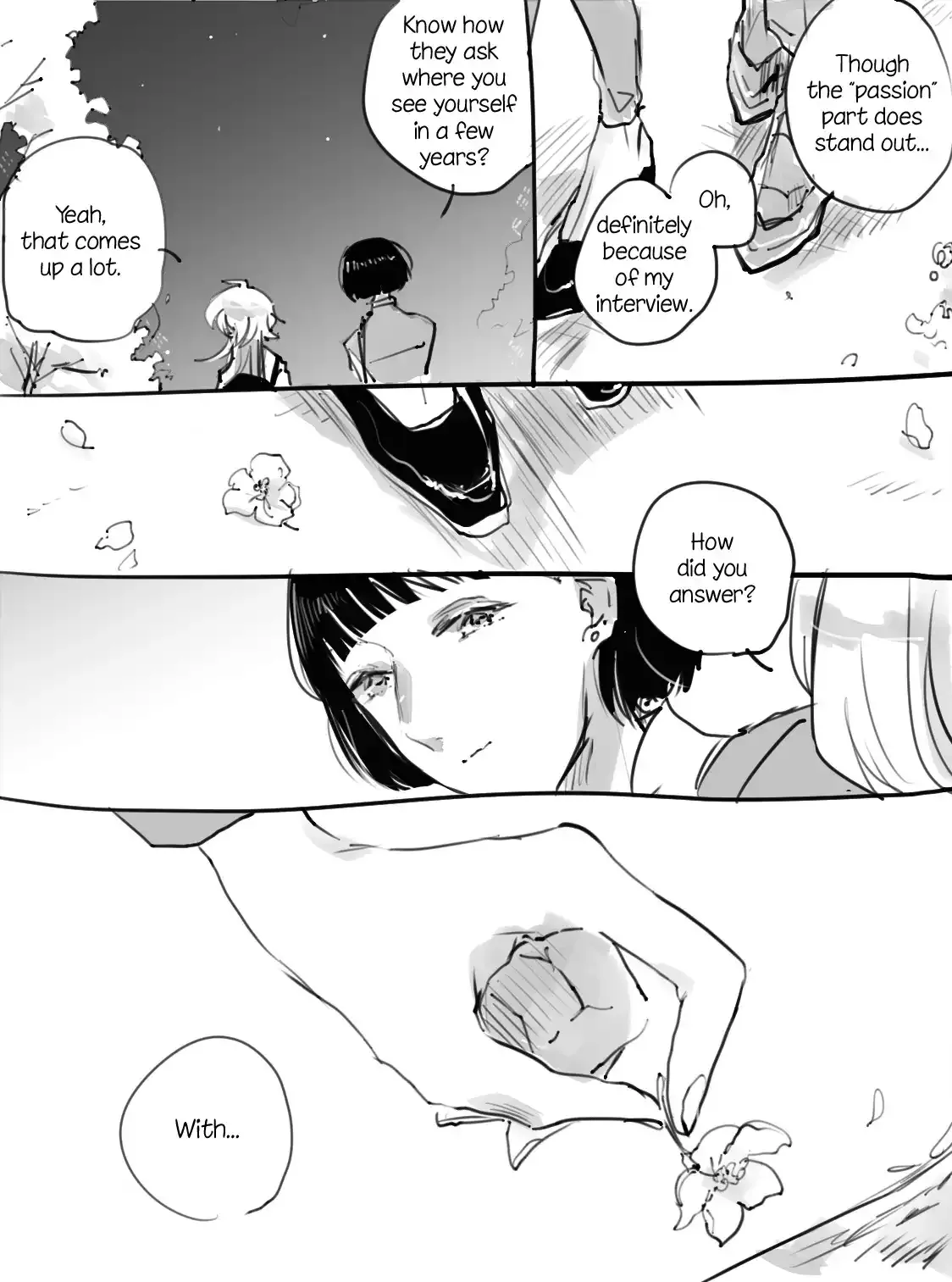 Composing Spring in This Room Where Cherry Blossoms Bloom Chapter 15.5 page 18 - 