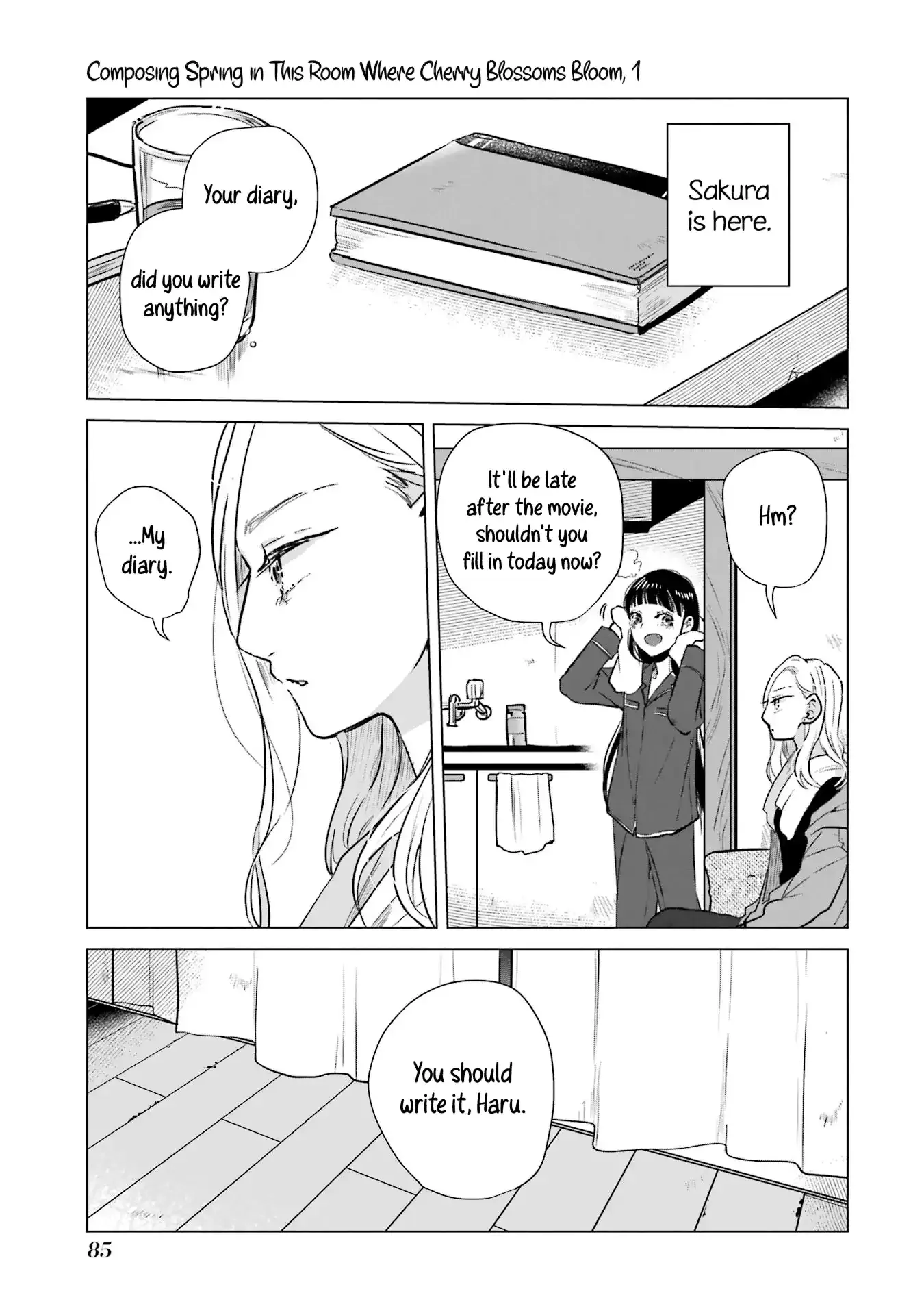 Composing Spring in This Room Where Cherry Blossoms Bloom Chapter 2 page 30 - 
