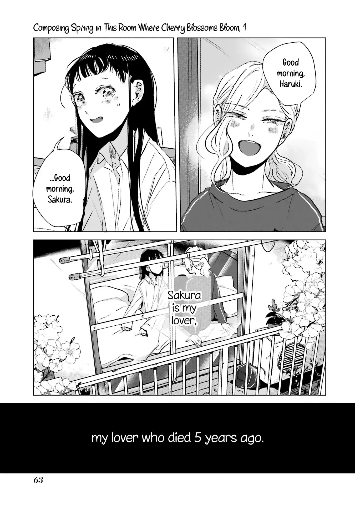 Composing Spring in This Room Where Cherry Blossoms Bloom Chapter 2 page 8 - 
