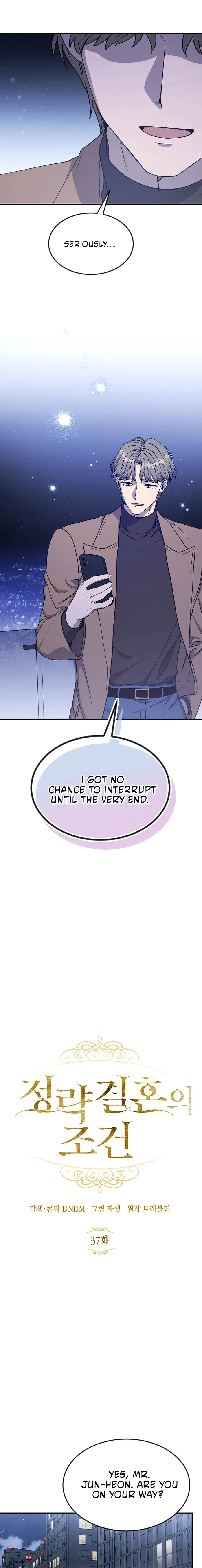 Conditions For A Political Marriage Chapter 37 page 6 - 