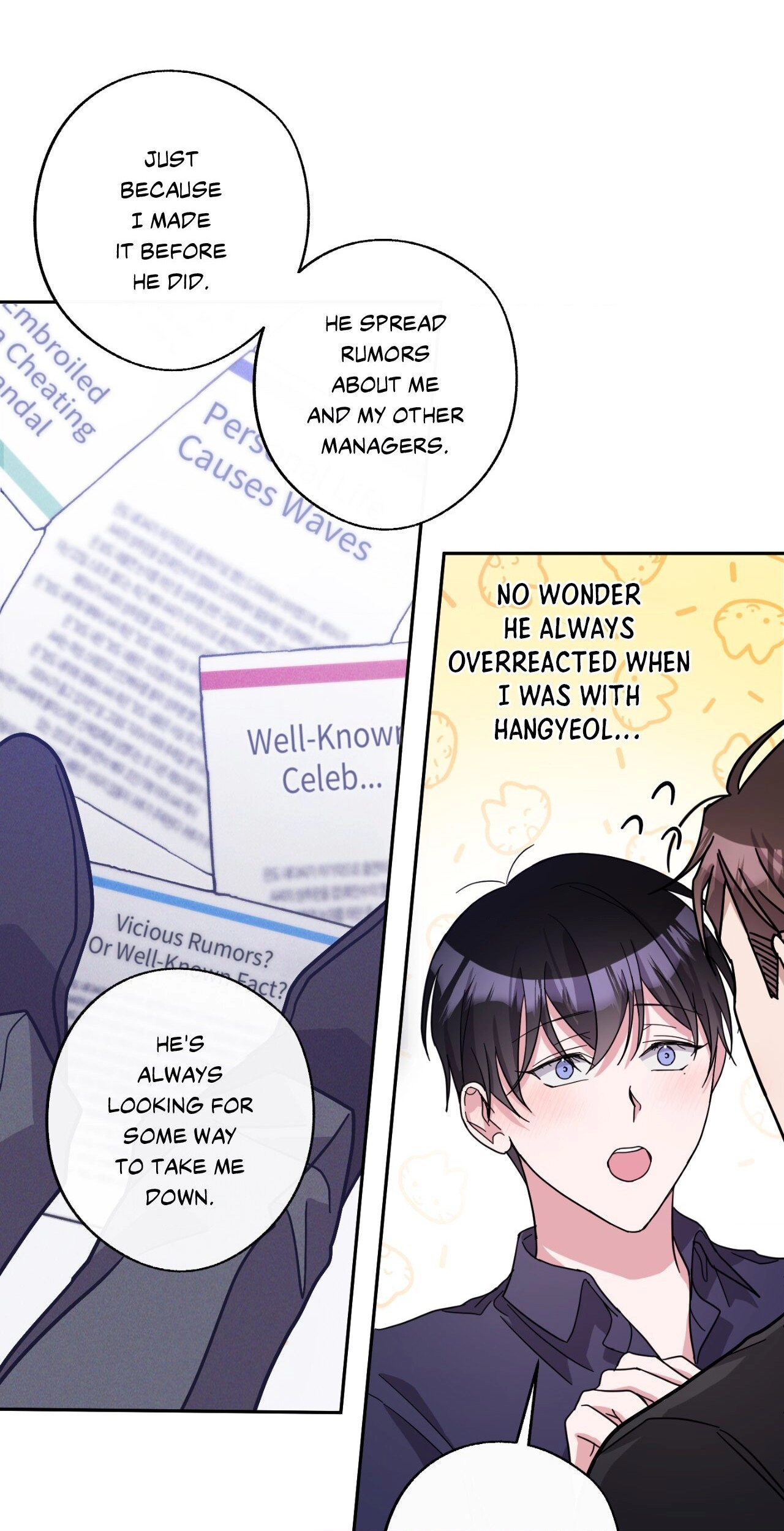 Confessions of a Male Celeb Chapter 35 page 22 - 