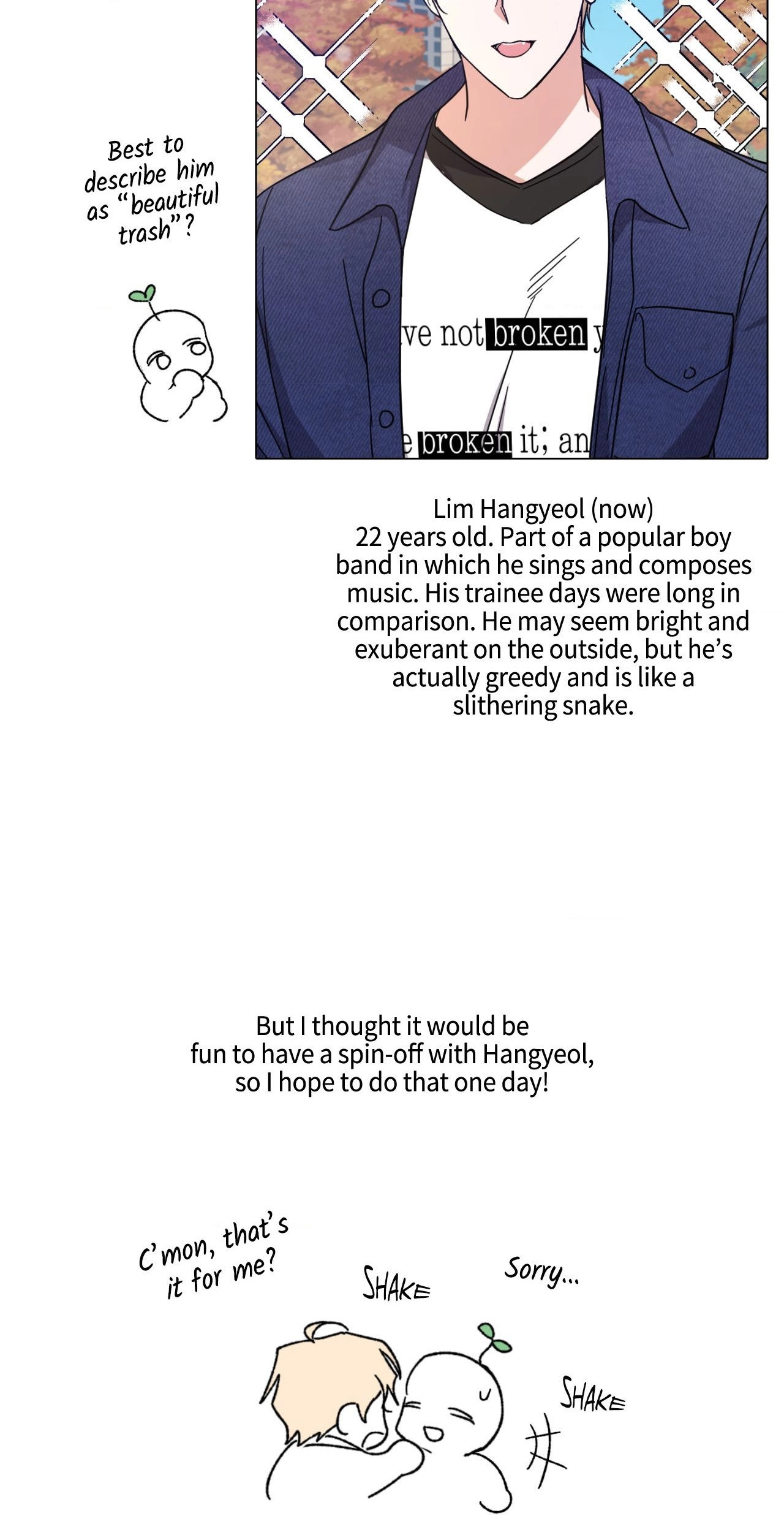 Confessions of a Male Celeb Chapter 42.1 page 7 - 