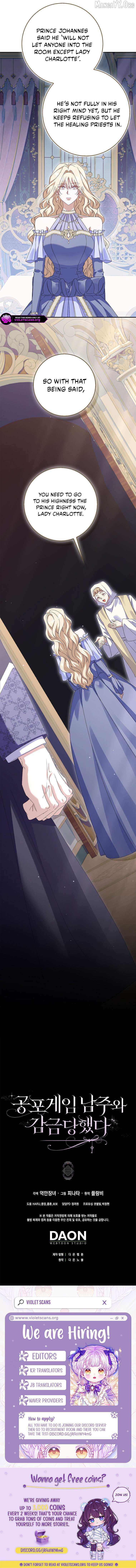 Confined Together with the Horror Game’s Male Lead Chapter 92 page 10 - 