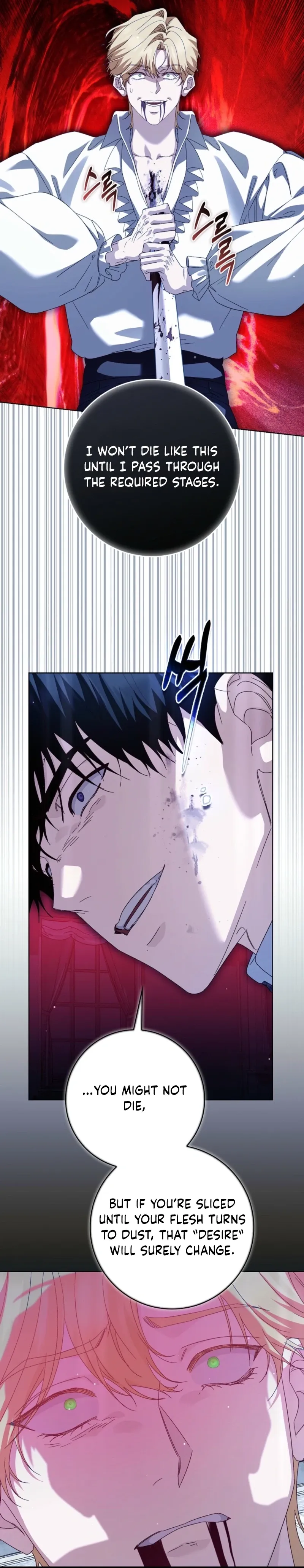 Confined Together with the Horror Game’s Male Lead Chapter 97 page 35 - 