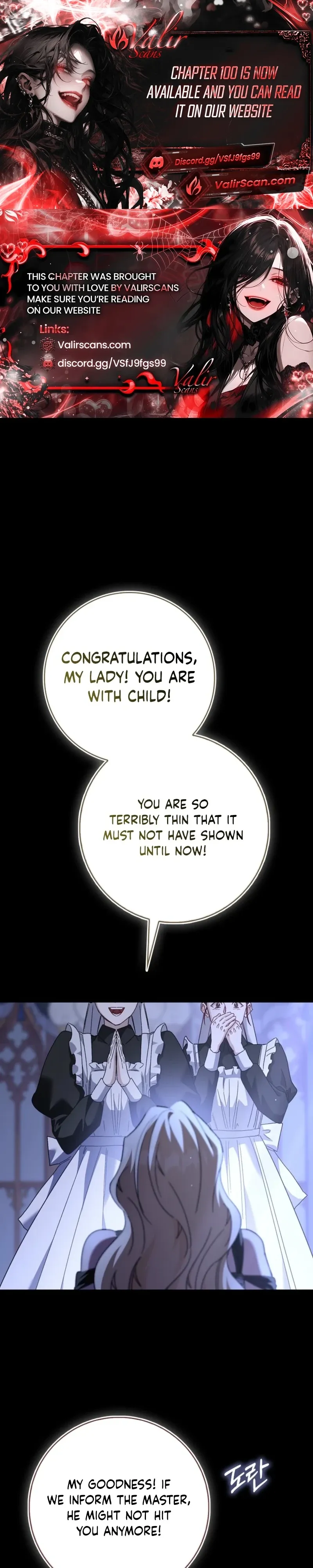 Confined Together with the Horror Game’s Male Lead Chapter 99 page 1 - 