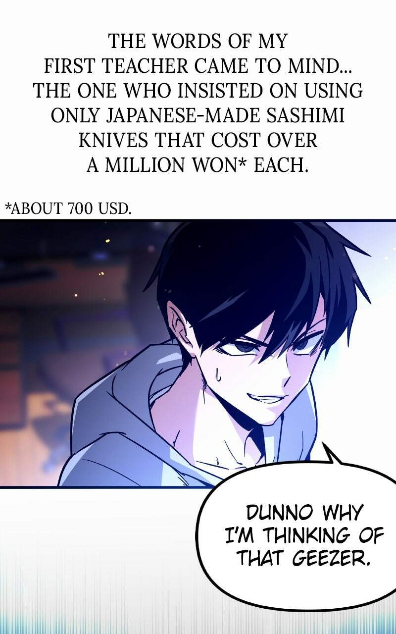 Conquering the Academy with Just a Sashimi Knife. Chapter 1.1 page 110 - 