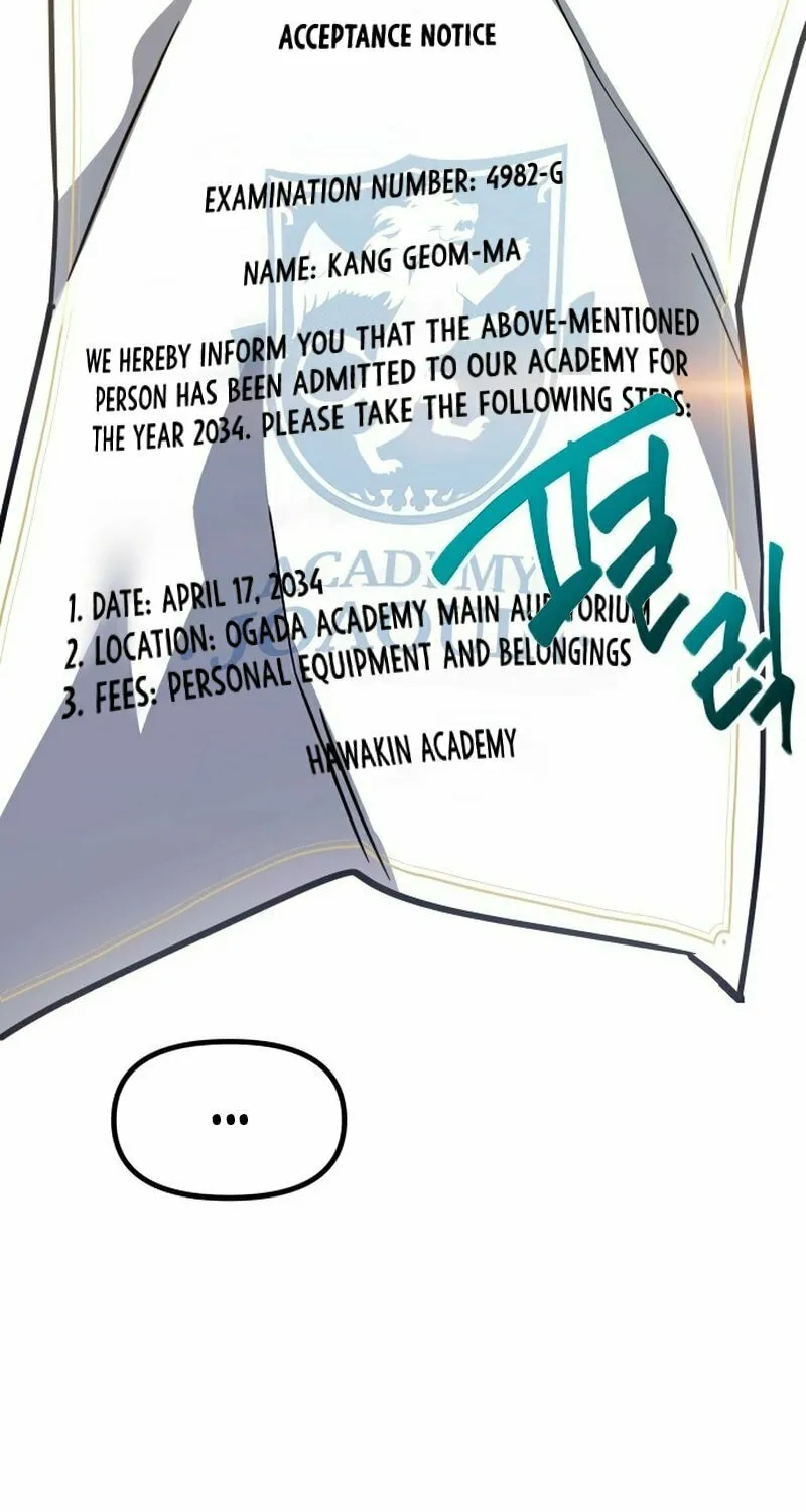 Conquering the Academy with Just a Sashimi Knife. Chapter 1 page 34 - 