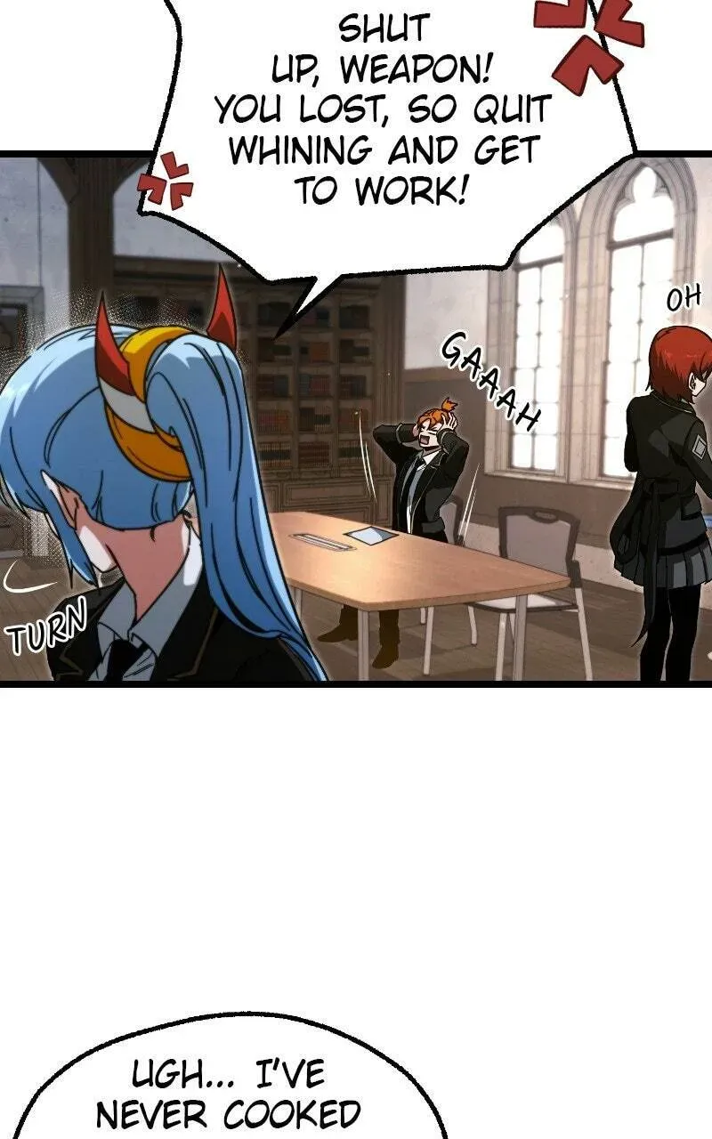 Conquering the Academy with Just a Sashimi Knife. Chapter 2.2 page 34 - 