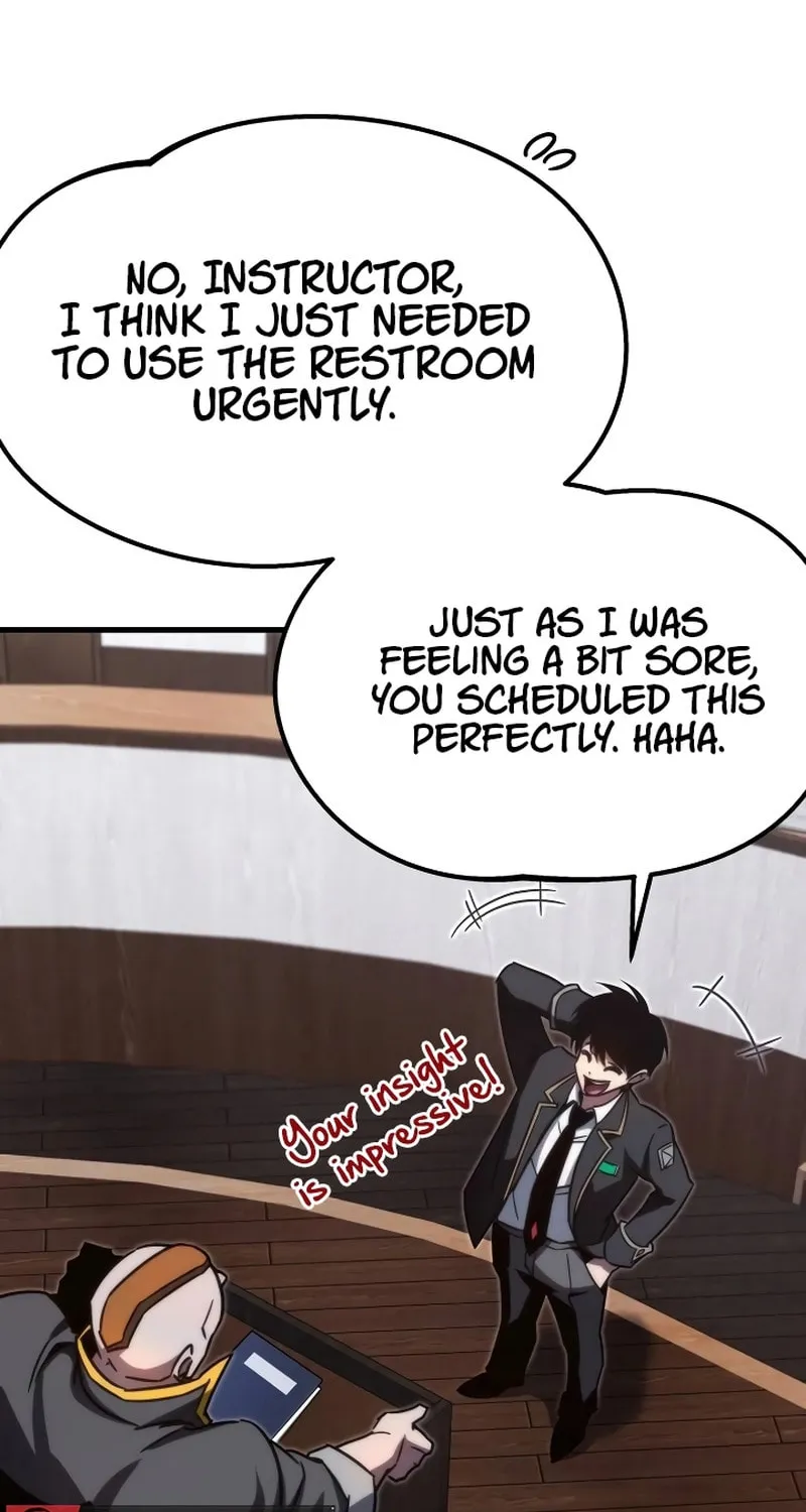 Conquering the Academy with Just a Sashimi Knife. Chapter 4 page 113 - 