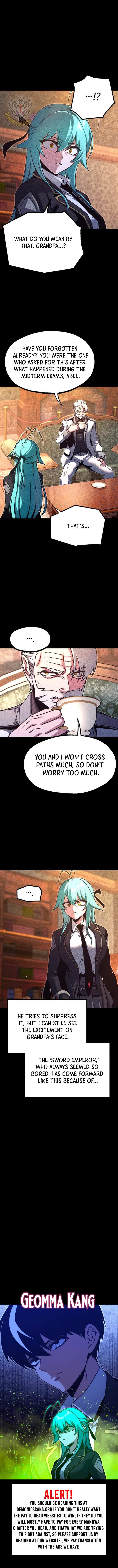 Conquering the Academy with Just a Sashimi Knife. Chapter 58.1 page 8 - 