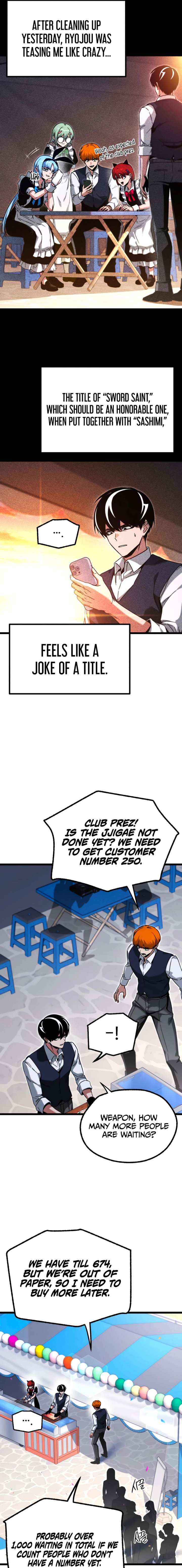 Conquering the Academy with Just a Sashimi Knife. Chapter 59 page 12 - 