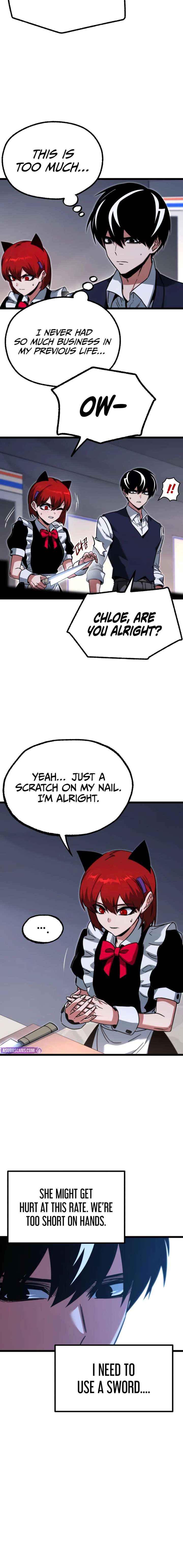 Conquering the Academy with Just a Sashimi Knife. Chapter 59 page 13 - 