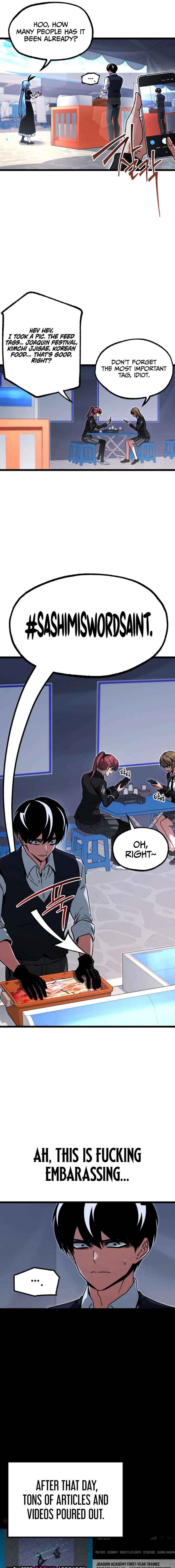 Conquering the Academy with Just a Sashimi Knife. Chapter 59 page 10 - 
