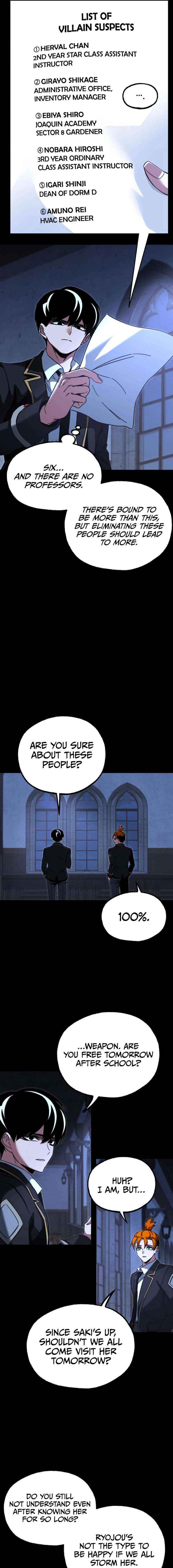 Conquering the Academy with Just a Sashimi Knife. Chapter 69 page 17 - 
