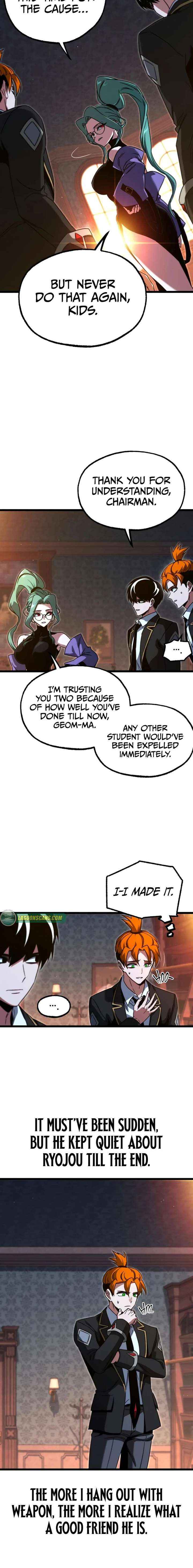 Conquering the Academy with Just a Sashimi Knife. Chapter 70 page 8 - 