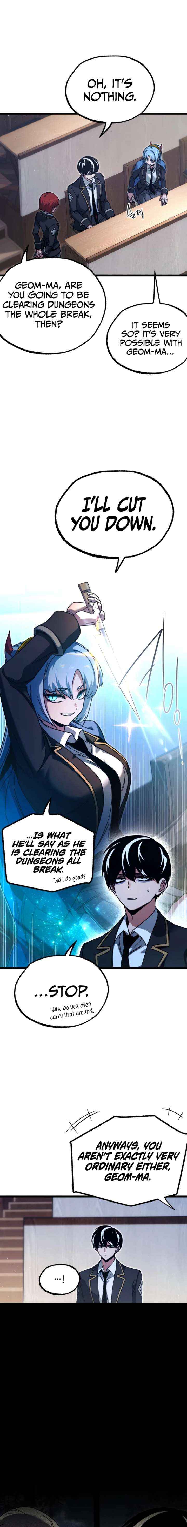 Conquering the Academy with Just a Sashimi Knife. Chapter 75 page 18 - 