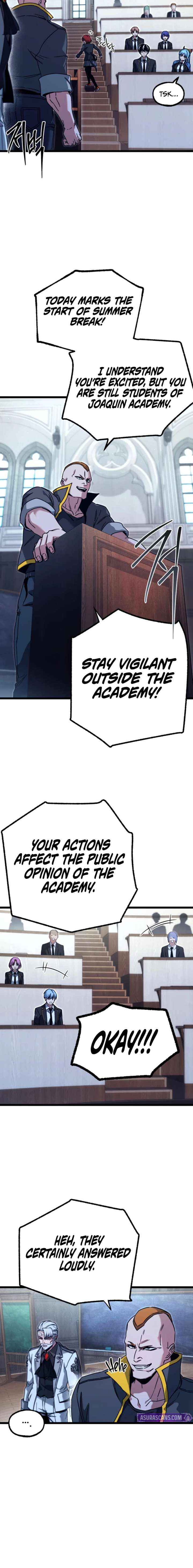 Conquering the Academy with Just a Sashimi Knife. Chapter 75 page 21 - 