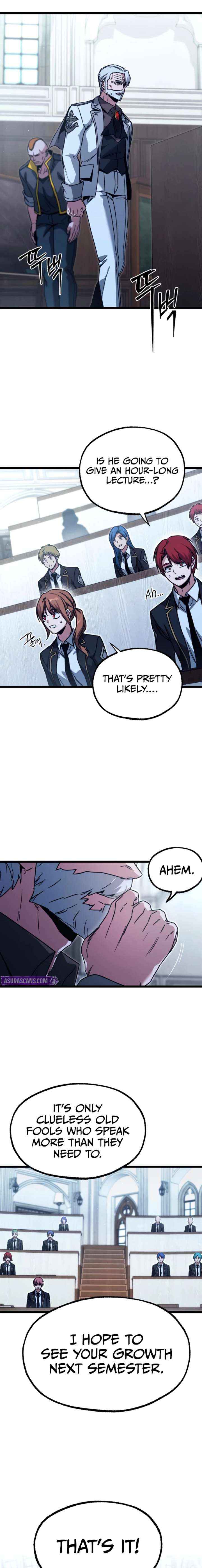 Conquering the Academy with Just a Sashimi Knife. Chapter 75 page 22 - 