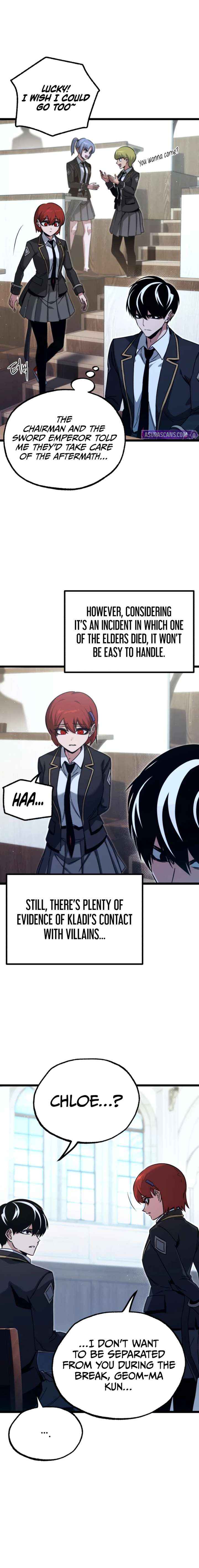 Conquering the Academy with Just a Sashimi Knife. Chapter 75 page 9 - 