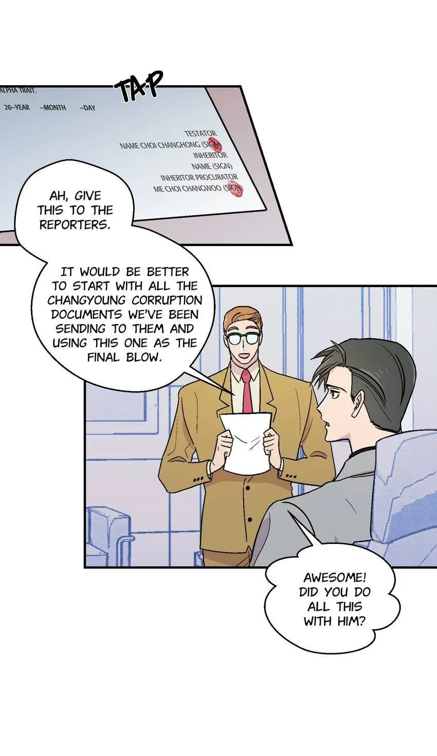 Contract in Bed Chapter 24 page 1 - 