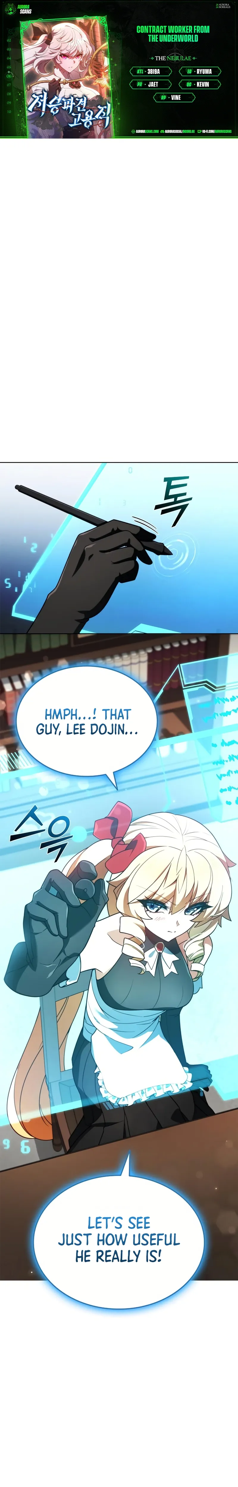 Contract Worker from the underworld Chapter 6 page 1 - 