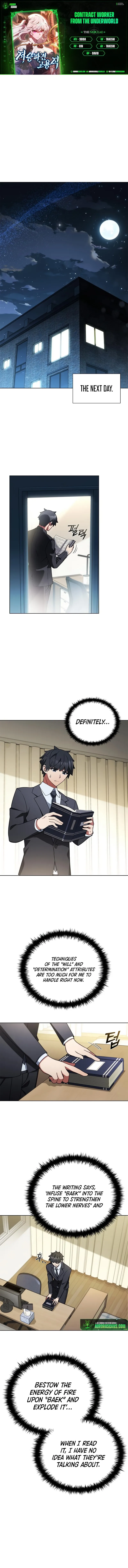 Contract Worker from the underworld Chapter 9 page 1 - 