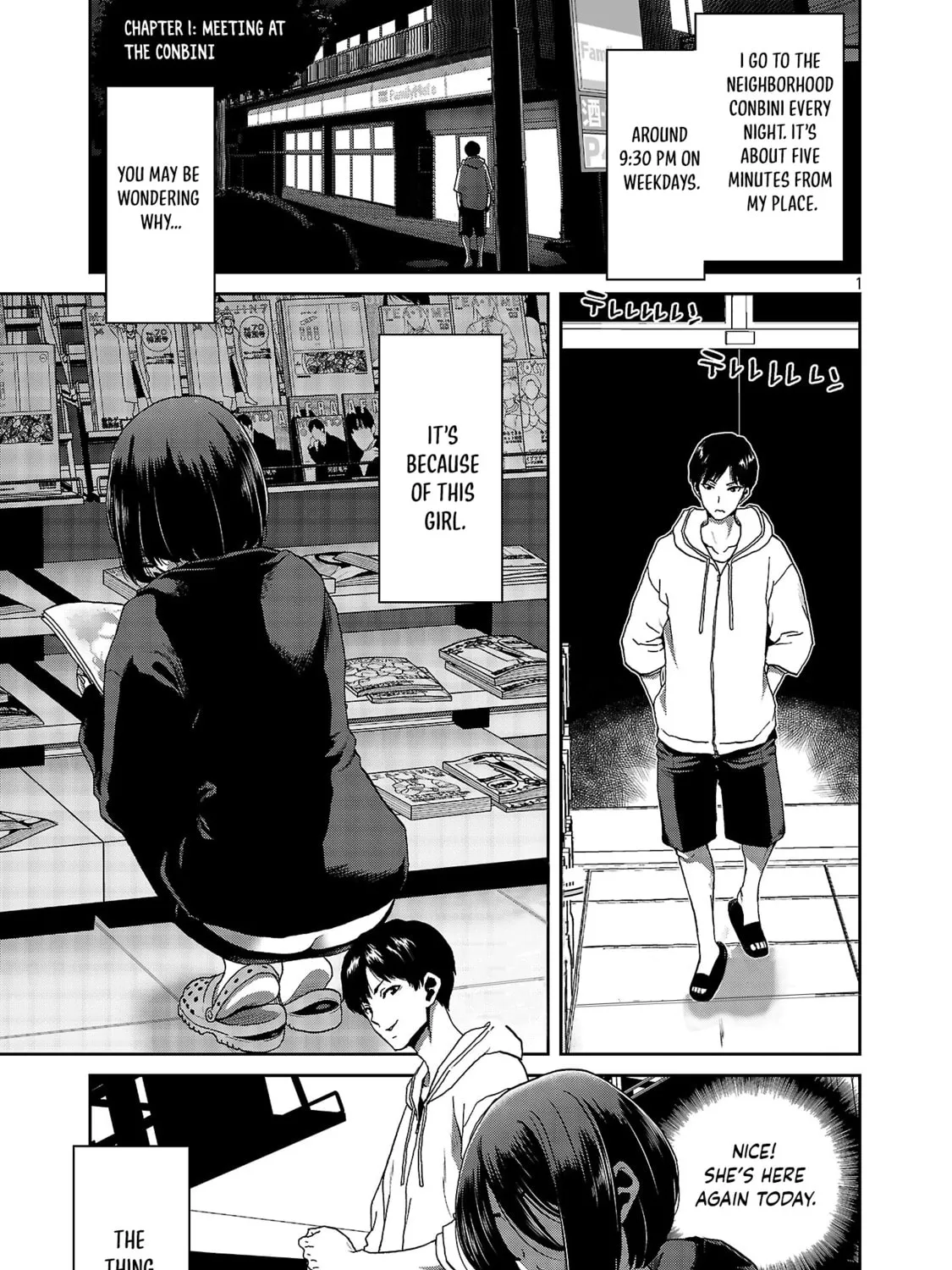 Conveni de Deatta Eroi Onnanoko to Tadarekitta Kankei ni Narimashita. Chapter 1 page 2 - 
