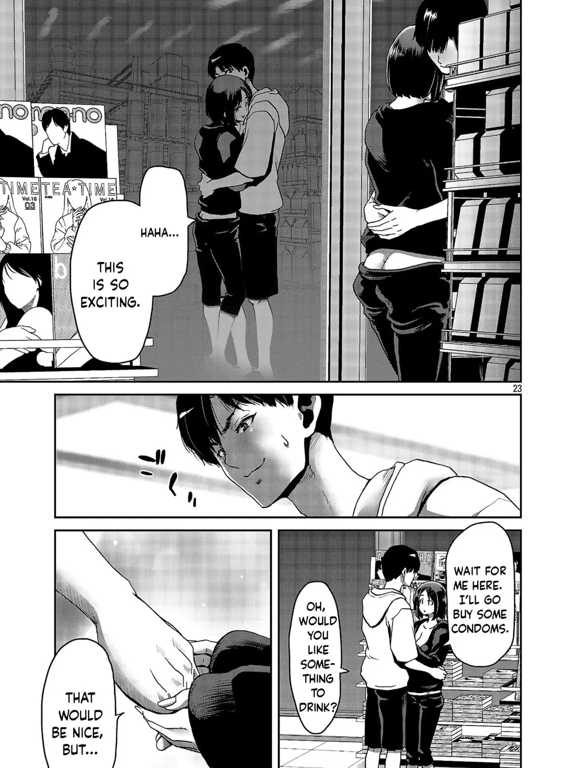 Conveni de Deatta Eroi Onnanoko to Tadarekitta Kankei ni Narimashita. Chapter 1 page 46 - 