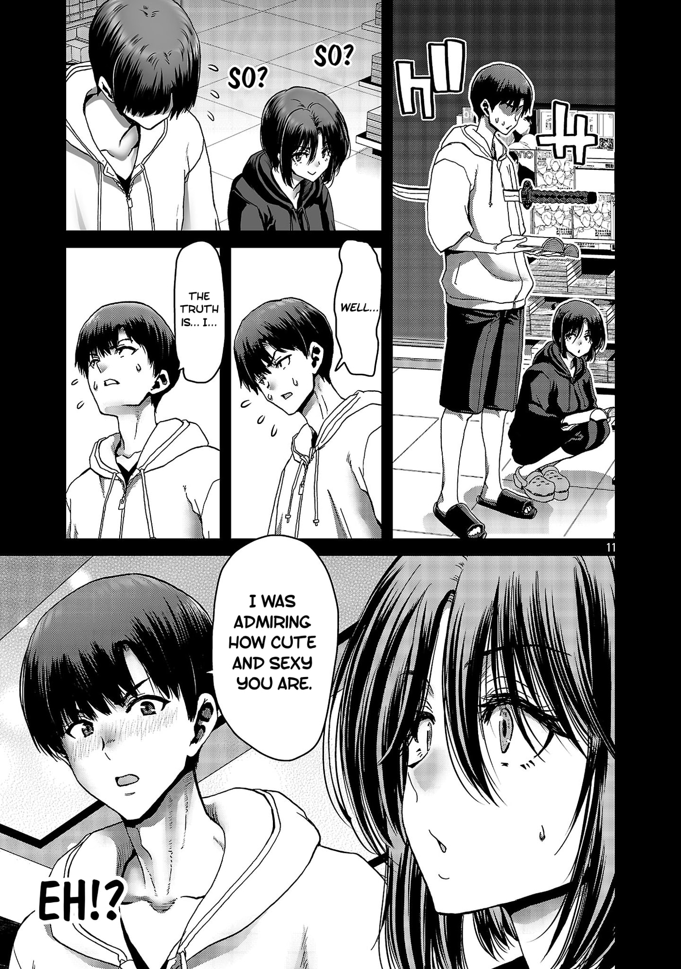 Conveni de Deatta Eroi Onnanoko to Tadarekitta Kankei ni Narimashita. Chapter 7 page 11 - 
