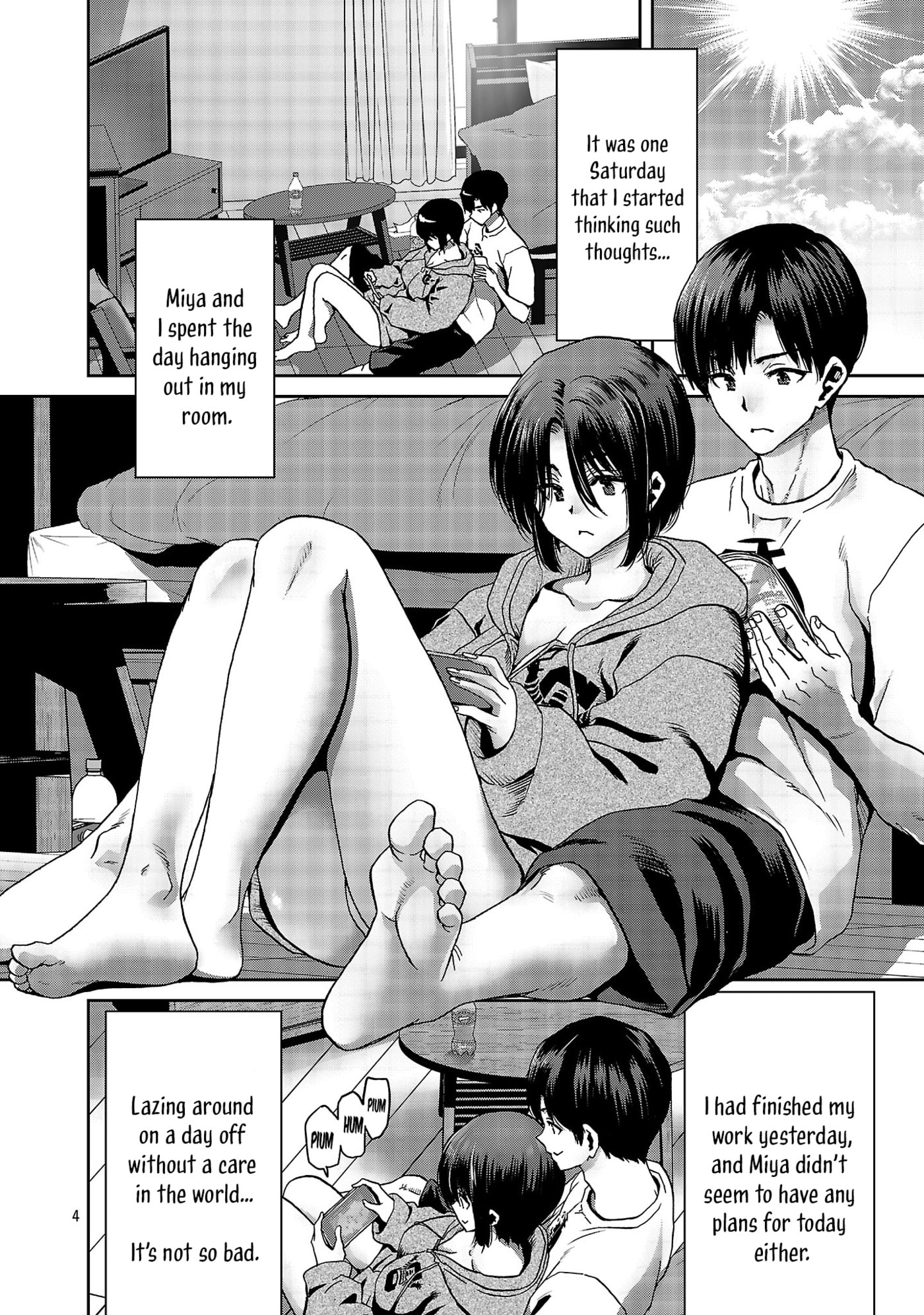 Conveni de Deatta Eroi Onnanoko to Tadarekitta Kankei ni Narimashita. Chapter 8 page 4 - 