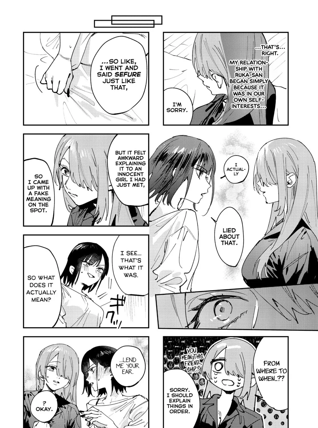 Convenient Semi-Friend Chapter 32 page 13 - 